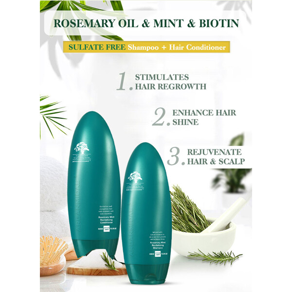 Arganmidas Rosemary Mint Revitalizing Shampoo (Bild 11 von 12)