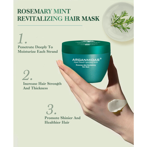 Arganmidas Rosemary Mint Revitalizing Hair Mask (Bild 10 von 11)