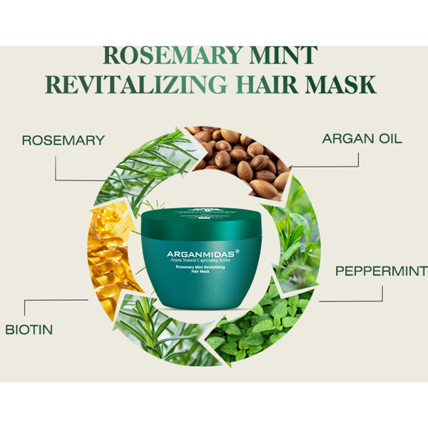 Arganmidas Rosemary Mint Revitalizing Hair Mask (Bild 9 von 11)