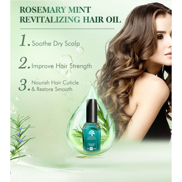 Arganmidas Rosemary Mint Revitalizing Hair Oil (Bild 6 von 9)