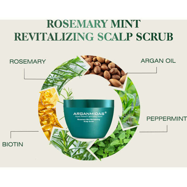 Arganmidas Rosemary Mint Revitalizing Scalp Scrub (Bild 7 von 9)