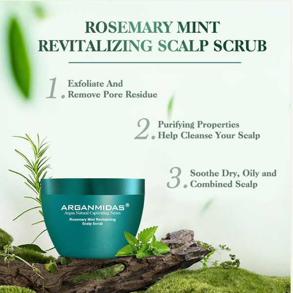 Arganmidas Rosemary Mint Revitalizing Scalp Scrub (Bild 8 von 9)