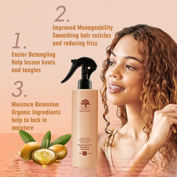 Arganmidas Nourishing Curls Detangling Hair Spray (Bild 3 von 7)