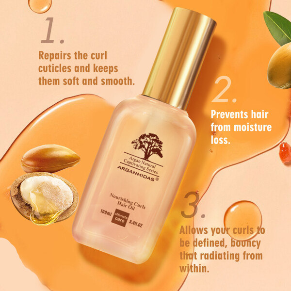 Arganmidas Nourishing Curls Hair Oil (Bild 3 von 8)