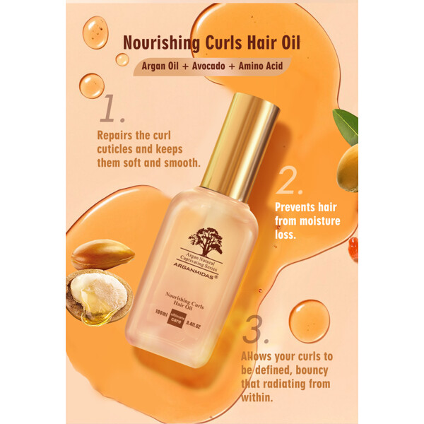 Arganmidas Nourishing Curls Hair Oil (Bild 5 von 8)