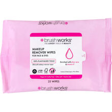 25 St/Paket - Brushworks Makeup Remover Wipes