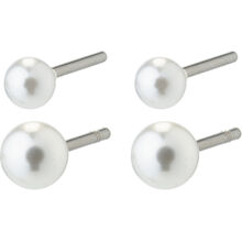 1 set - 66251-6023 DAMARIS Pearl Earrings 2-in-1 set