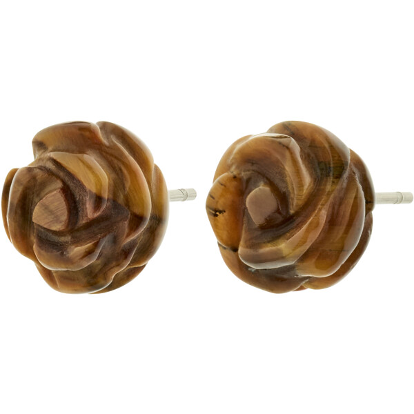 26252-2533 ADEM Tiger Eye Earrings (Bild 1 von 4)