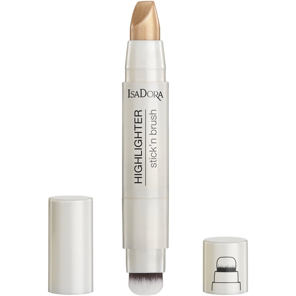 IsaDora Highlighter Stick'n Brush (Bild 1 von 3)