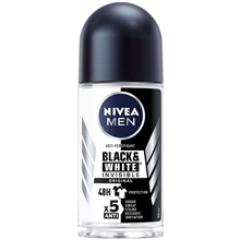 Nivea Men Deo Black & White Invisible Roll On