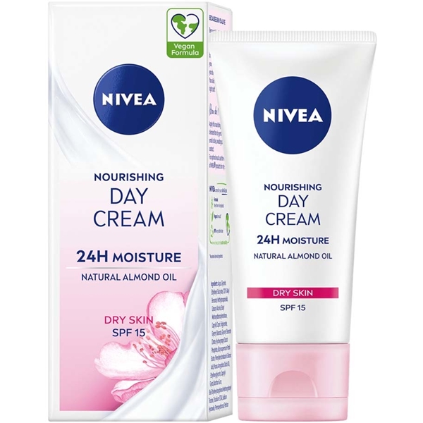 Nivea Nourishing Day Cream SPF15 - Dry Skin (Bild 1 von 5)