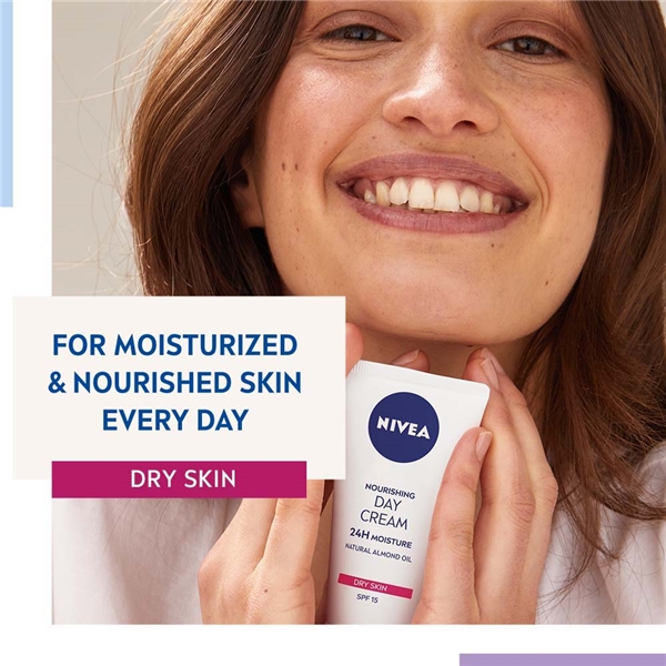 Nivea Nourishing Day Cream SPF15 - Dry Skin (Bild 2 von 5)