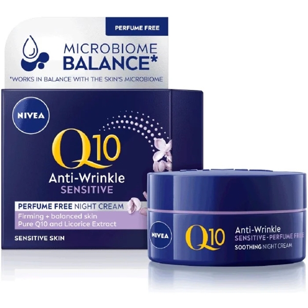 Nivea Q10 Anti Wrinkle Sensitive Night Cream (Bild 1 von 5)