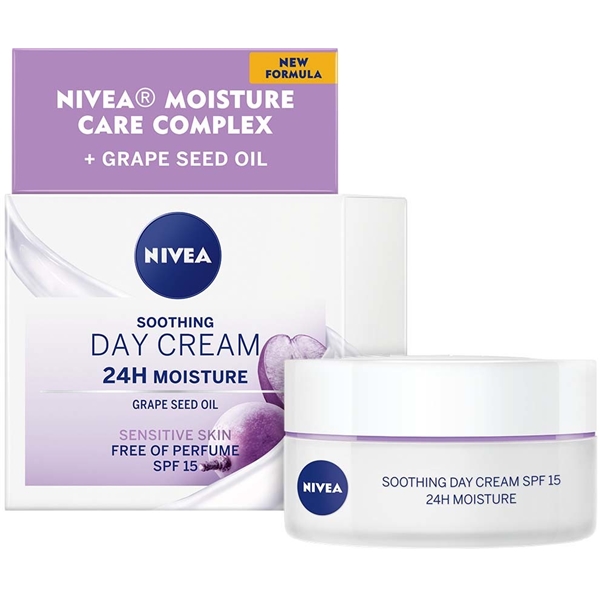 Nivea Soothing Day Cream - Sensitive Skin (Bild 1 von 6)