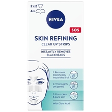 6 St/Paket - Nivea SOS Skin Refining Clear Up Strips