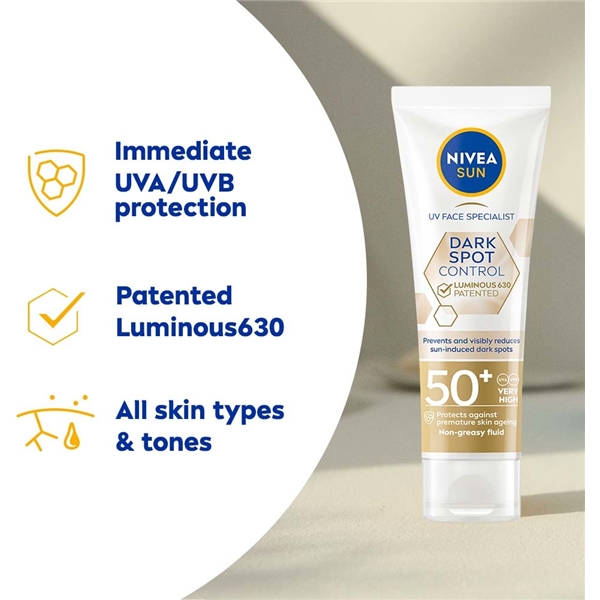 Nivea Sun UV Face Luminous630 SPF50+ (Bild 3 von 6)