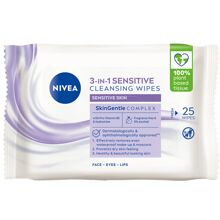 Nivea 3 in 1 Sensitive Cleansing Wipes