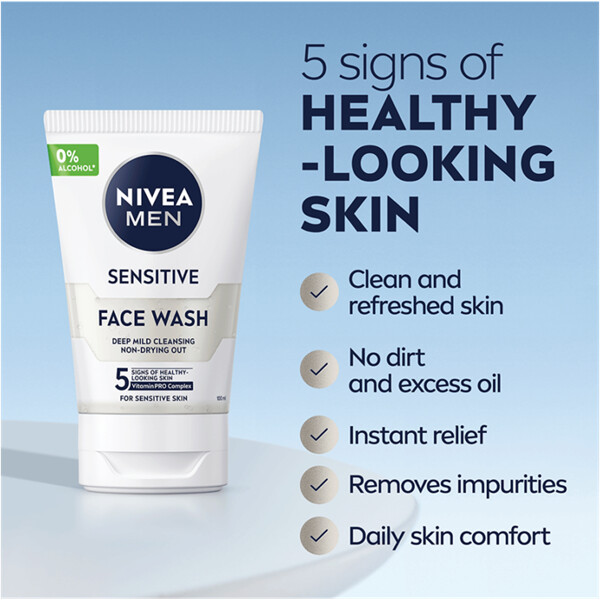 Nivea Men Sensitive Face Wash (Bild 2 von 8)