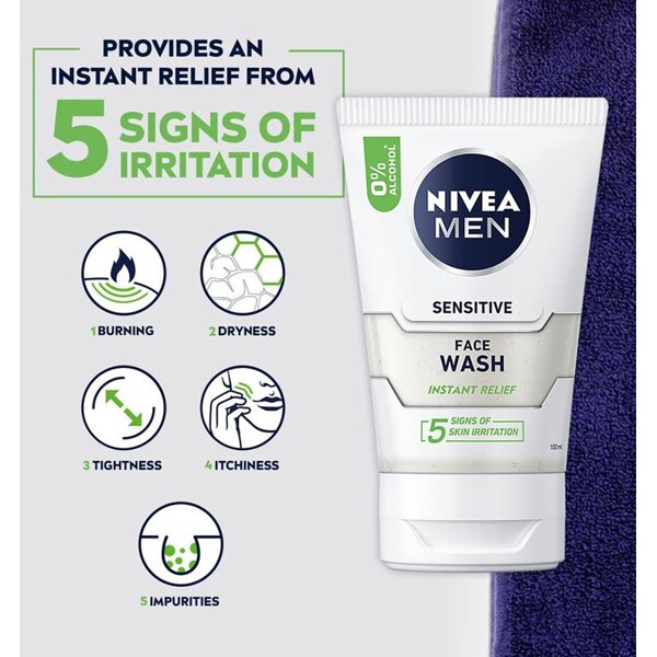 Nivea Men Sensitive Face Wash (Bild 3 von 8)