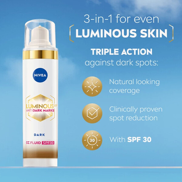 Nivea Luminous630 Anti Dark Spot CC Fluid (Bild 2 von 3)