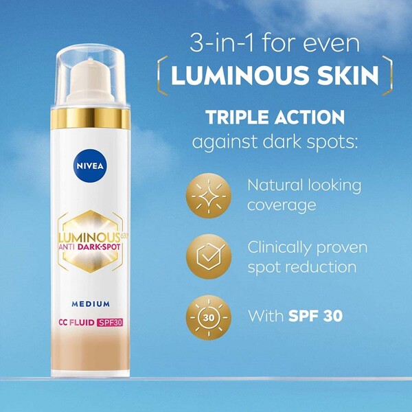 Nivea Luminous630 Anti Dark Spot CC Fluid (Bild 2 von 3)