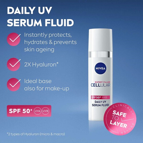 Nivea Cellular Expert Filler Spf 50 UV Serum (Bild 2 von 2)