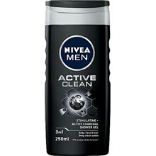 250 ml - Nivea Men Active Clean Shower Gel