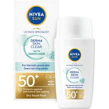 40 ml - Nivea Sun UV Derma Skin Clear Dry Touch Spf 50+