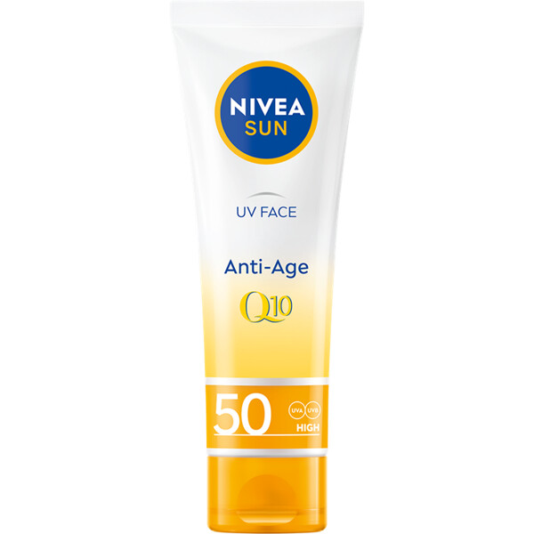 Nivea Sun UV Face Anti Age Q10 Cream Spf 50 (Bild 2 von 2)