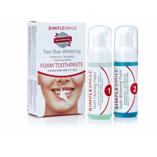 SimpleSmile Dual Foam Whitening Toothpaste (Bild 1 von 3)