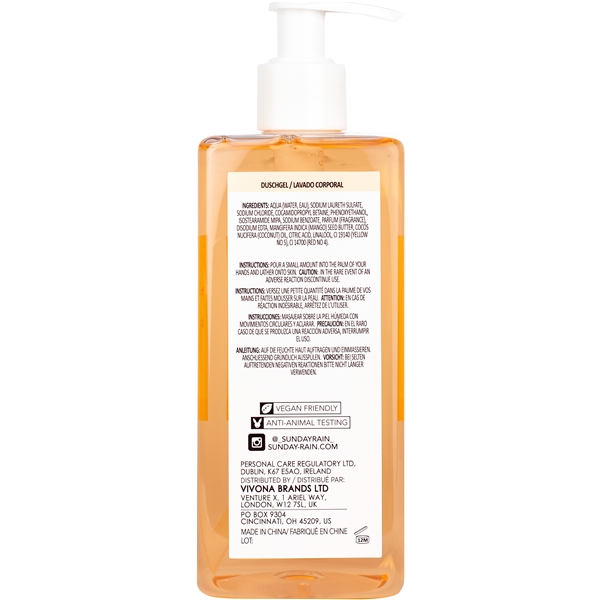 Sunday Rain Mango & Coconut Body Wash (Bild 2 von 2)