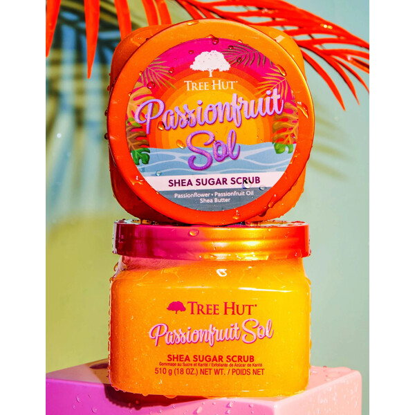 Tree Hut Passionfruit Sol Shea Sugar Scrub (Bild 3 von 7)